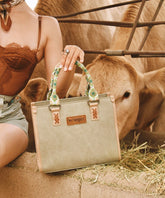 Wrangler Aztec Print Tote Bag